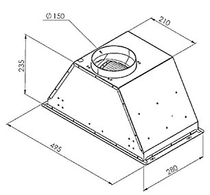 Вытяжка Зигмунд Штайн K 003.51 S фото 2 Вытяжка Zigmund Shtain K 003.51 S фото 2