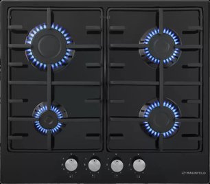 Газовая варочная панель MAUNFELD EGHE.64.3EB\G фото Газовая варочная панель MAUNFELD EGHE.64.3EB\G фото