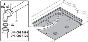 Газовая варочная панель Barazza 1PLB5 фото 3