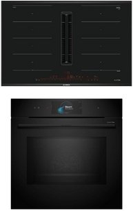 Bosch (духовой шкаф HNG978NB1 + варочная панель PXX895D66E) фото