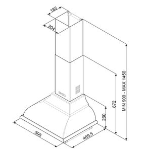 Вытяжка Смег KC16POE фото 3 Вытяжка Smeg KC16POE фото 3