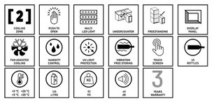 Винный шкаф Дунавокс DAUF-45.125DOP.TO фото Винный шкаф Dunavox DAUF-45.125DOP.TO фото