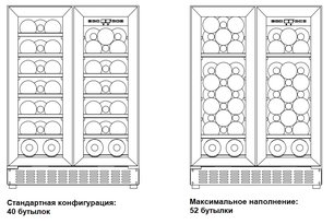 Винный шкаф Дометик E40FGD Elegance фото 2 Винный шкаф Dometic E40FGD Elegance фото 2