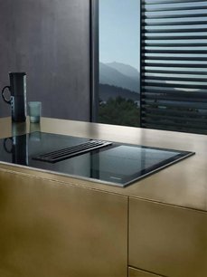 Индукционная панель со встроенной вытяжкой Миле KMDA 7774 FR фото 3 Индукционная панель со встроенной вытяжкой Miele KMDA 7774 FR фото 3