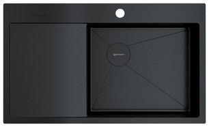 Omoikiri (мойка AKISAME 86 SIDE GB-R + смеситель MIKAWA 2 PLUS-SB GB) фото 2