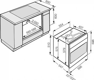 Духовой шкаф Миле H 4810 B BK фото 2 Духовой шкаф Miele H 4810 B BK фото 2