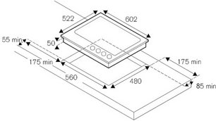 Варочная панель Бертаззони P604LHERAG фото 3 Варочная панель Bertazzoni P604LHERAG фото 3