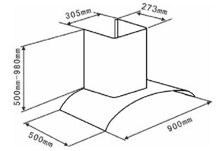 Настенная вытяжка Брандт ADR1944IX фото 4 Настенная вытяжка Brandt ADR1944IX фото 4