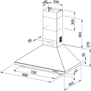 Вытяжка Франке FCM 904 GF графит фото 2 Вытяжка Franke FCM 904 GF графит фото 2