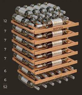 Винный шкаф Мэйвел MV52PRO-KBB1 фото 2 Винный шкаф Meyvel MV52PRO-KBB1 фото 2