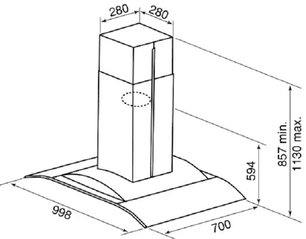 Вытяжка Де Дитрих DHD 365 XP1 фото 2 Вытяжка De Dietrich DHD 365 XP1 фото 2