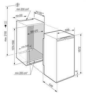 Встраиваемый холодильник Liebherr IRBe 4851 Prime фото 4