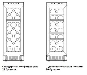 Винный шкаф Дометик B29G Basic фото 2 Винный шкаф Dometic B29G Basic фото 2