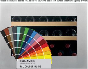 Встраиваемый винный шкаф Дунавокс DVH-19.50C.TO фото Встраиваемый винный шкаф Dunavox DVH-19.50C.TO фото