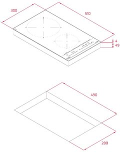 Индукционная варочная панель Тека IZC 32600 MST BLACK фото 2 Индукционная варочная панель Teka IZC 32600 MST BLACK фото 2