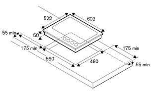 Варочная панель Бертаззони P604LMODNE фото 4 Варочная панель Bertazzoni P604LMODNE фото 4