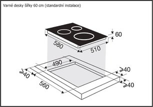 Индукционная варочная панель Brandt BPI1641PB фото 4