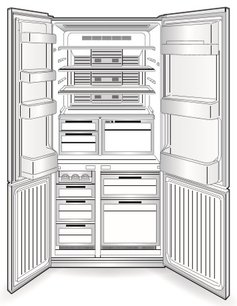 Холодильник Митсубиси MR-LR78EN-GBK-R фото 4 Холодильник Mitsubishi Electric MR-LR78EN-GBK-R фото 4