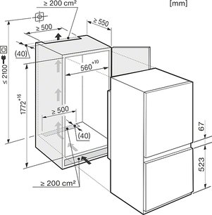 Холодильник Миле KF 37122 iD фото 2 Холодильник Miele KF 37122 iD фото 2
