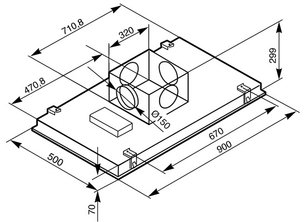 Вытяжка Смег KSEG90X-1 фото 3 Вытяжка Smeg KSEG90X-1 фото 3