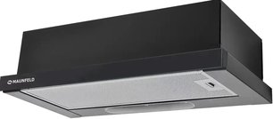 Встраиваемая кухонная вытяжка MAUNFELD VS Light Glass 60 черное стекло фото Встраиваемая кухонная вытяжка MAUNFELD VS Light Glass 60 черное стекло фото