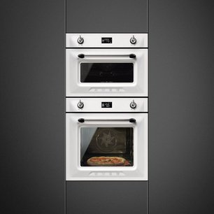 Компактный духовой шкаф с пароваркой Смег SF4920VCB1 фото 2 Компактный духовой шкаф с пароваркой Smeg SF4920VCB1 фото 2