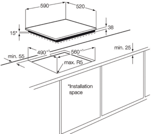 Варочная панель АЕГ HK654070FB фото 2 Варочная панель AEG HK654070FB фото 2