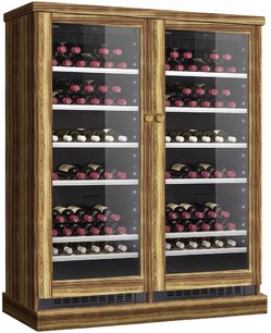 Винный шкаф Дометик C101G Double Wooden Zebrano фото Винный шкаф Dometic C101G Double Wooden Zebrano фото