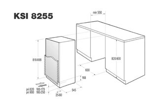 Холодильник Кертинг KSI 8255 фото 2 Холодильник Korting KSI 8255 фото 2
