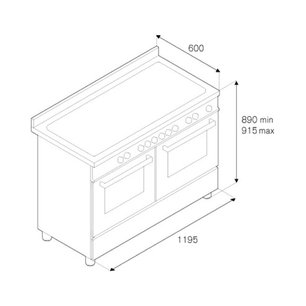Варочный центр Бертаззони MAS120 6G MFE D XT фото 4 Варочный центр Bertazzoni MAS120 6G MFE D XT фото 4