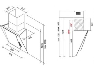 Вытяжка Фалмек Aria 80 ix (800) (c системой NRS) ECP white фото 3 Вытяжка Falmec Aria 80 ix (800) (c системой NRS) ECP white фото 3
