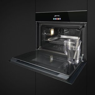 Духовой шкаф комбинированный с пароваркой Смег SF4604VCNX1 фото 2 Духовой шкаф комбинированный с пароваркой Smeg SF4604VCNX1 фото 2