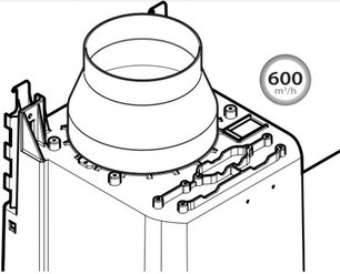 Вытяжка Фалмек MERCURIO EVO 90 фото 4 Вытяжка Falmec MERCURIO EVO 90 фото 4