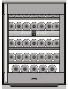 Винный шкаф Смег SCV36XS1 фото 2 Винный шкаф Smeg SCV36XS1 фото 2