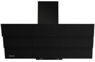Вытяжка Maunfeld CASCADA TRIO 90 BLACK фото