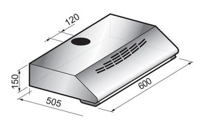 Вытяжка Кертинг KHT 6330 W фото 2 Вытяжка Korting KHT 6330 W фото 2