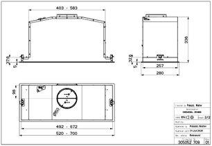 Встраиваемая вытяжка Фабер BI-AIR KL A70 фото 4 Встраиваемая вытяжка Faber BI-AIR KL A70 фото 4