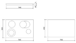 Варочная панель Баразза 1P70VTC фото 2 Варочная панель Barazza 1P70VTC фото 2
