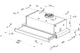Вытяжка Де Дитрих DHT 386 XP 1 фото 3 Вытяжка De Dietrich DHT 386 XP 1 фото 3