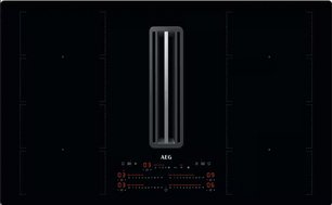 Варочная панель со встроенной вытяжкой АЕГ CCE84779CB фото Варочная панель со встроенной вытяжкой AEG CCE84779CB фото