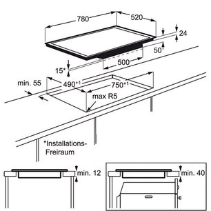 Варочная панель АЕГ HK587440FB фото 2 Варочная панель AEG HK587440FB фото 2