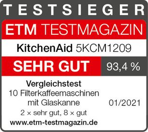 Кофеварка Китчен Эйд 5KCM1209EDG фото 4 Кофеварка KitchenAid 5KCM1209EDG фото 4