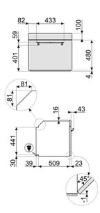 Духовой шкаф Смег SFP750AOPZ фото 3 Духовой шкаф Smeg SFP750AOPZ фото 3