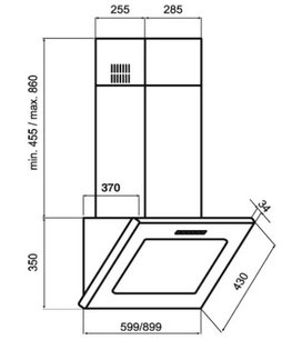 Вытяжка Куперсберг F 617 BL фото 2 Вытяжка Kuppersberg F 617 BL фото 2