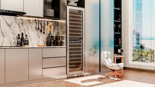 Винный шкаф Мэйвел MV163PRO-KST2 фото 2 Винный шкаф Meyvel MV163PRO-KST2 фото 2