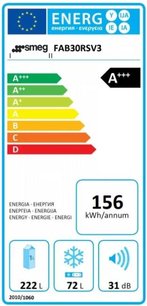 Холодильник Смег FAB30LBL3 фото 4 Холодильник Smeg FAB30LBL3 фото 4