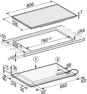 Варочная панель Миле KM7575 FR новая с витрины, без коробки фото 4 Варочная панель Miele KM7575 FR новая с витрины, без коробки фото 4