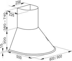 Вытяжка  Кайзер A 6423 GrBe Eco фото 4 Вытяжка  Kaiser A 6423 GrBe Eco фото 4