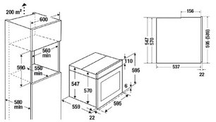 Духовой шкаф Kuppersbusch BP 6350.0 S6 Black Steel фото 2
