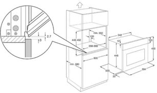 Духовой шкаф AEG KE5840402M фото 2